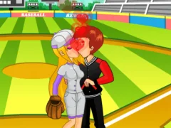 Játék Baseball Kissing online