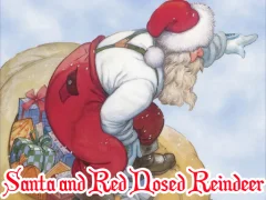 Játék Santa and Red Nosed Reindeer online