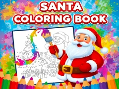 Játék Santa Coloring Book online
