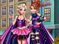 Játék Superhero Spring Princess Dress Up online