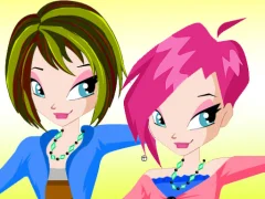 Játék Winx Tecna Dressup online