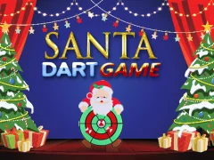 Játék Santa Dart Game online