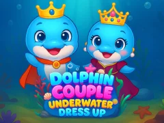 Játék Dolphin Couple Underwater Dress Up online