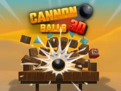 Játék Cannon Balls 3D online