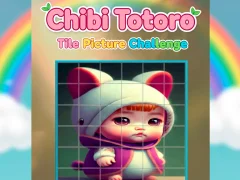 Játék Chibi Totoro Tile Picture Challenge online