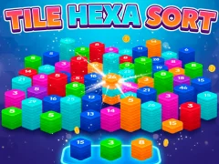 Játék Tile Hexa Sort online