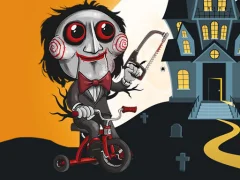 Játék Scary Faces Jigsaw online