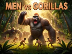 Játék Men Vs Gorillas online