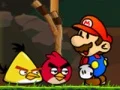Játék Mario vs Angry Birds online