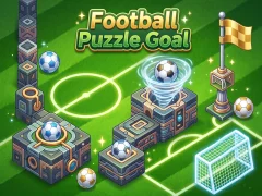 Játék Football Puzzle Goal online