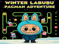 Játék Winter Labubu Pacman Adventure online
