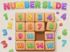 Játék Number Slide online