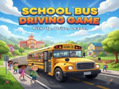 Játék School Bus Driving Game online