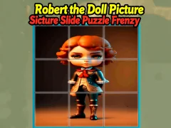 Játék Robert the Doll Picture Slide Puzzle Frenzy online