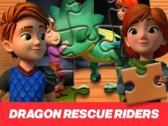 Játék Dragon Rescue Riders Jigsaw Puzzle online