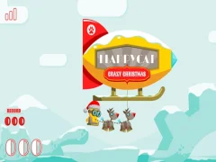 Játék FlappyCat Crazy Christmas online