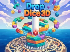 Játék Drop Dice 3D online