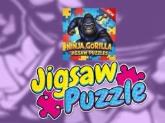 Játék Ninja Gorilla Jigsaw Puzzles online