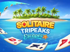 Játék Solitaire TriPeaks Escapes online