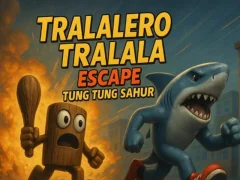 Játék Tralalero Tralala escape Tung Tung Sahur online