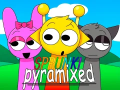 Játék Sprunki Pyramixed online