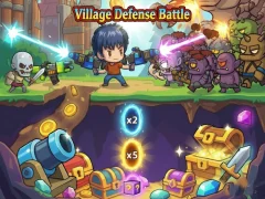 Játék Village Defense Battle online