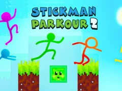 Játék Stickman Parkour 2 online