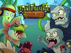 Játék Flower Defense Zombie Siege online