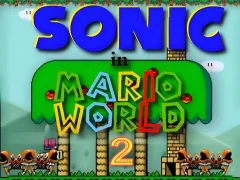 Játék Sonic in Mario World 2 online