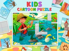 Játék Kids Cartoon Puzzle online