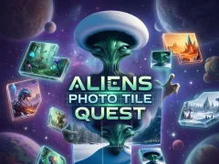 Játék Aliens Photo Tile Quest online