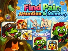 Játék Find Pair: Attention & Memory online