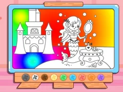 Játék Coloring Book: Mermaid Makeup online