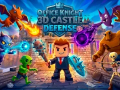 Játék Office Knight 3D Castle Defense online