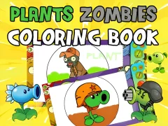 Játék Plants vs Zombies Coloring online
