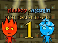 Játék Fireboy & Watergirl In The Forest Temple online