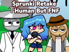 Játék Sprunki Retake Human But FNF online