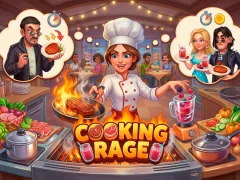 Játék Cooking Rage online