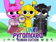 Játék Sprunki Pyramixed: Human Edition online