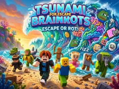 Játék Tsunami For Escape Brainrots online