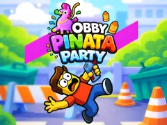 Játék Obby Pinata Party online