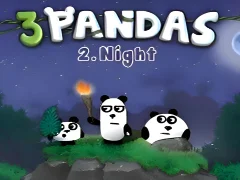 Játék 3 Pandas 2 Night online