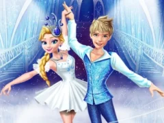 Játék Elsa and Jack Ice Ballet Show online
