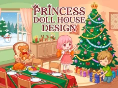 Játék Princess Doll House Design online