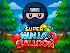 Játék Super Ninja Balloon online