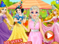 Játék Ice Queen Birthday Surprise online