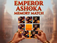 Játék Emperor Ashoka Memory Match online