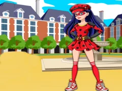 Játék Miraculous Ladybug Dress Up online