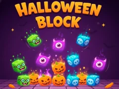 Játék Halloween Block online