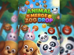 Játék Animal Merge Zoo Drop online